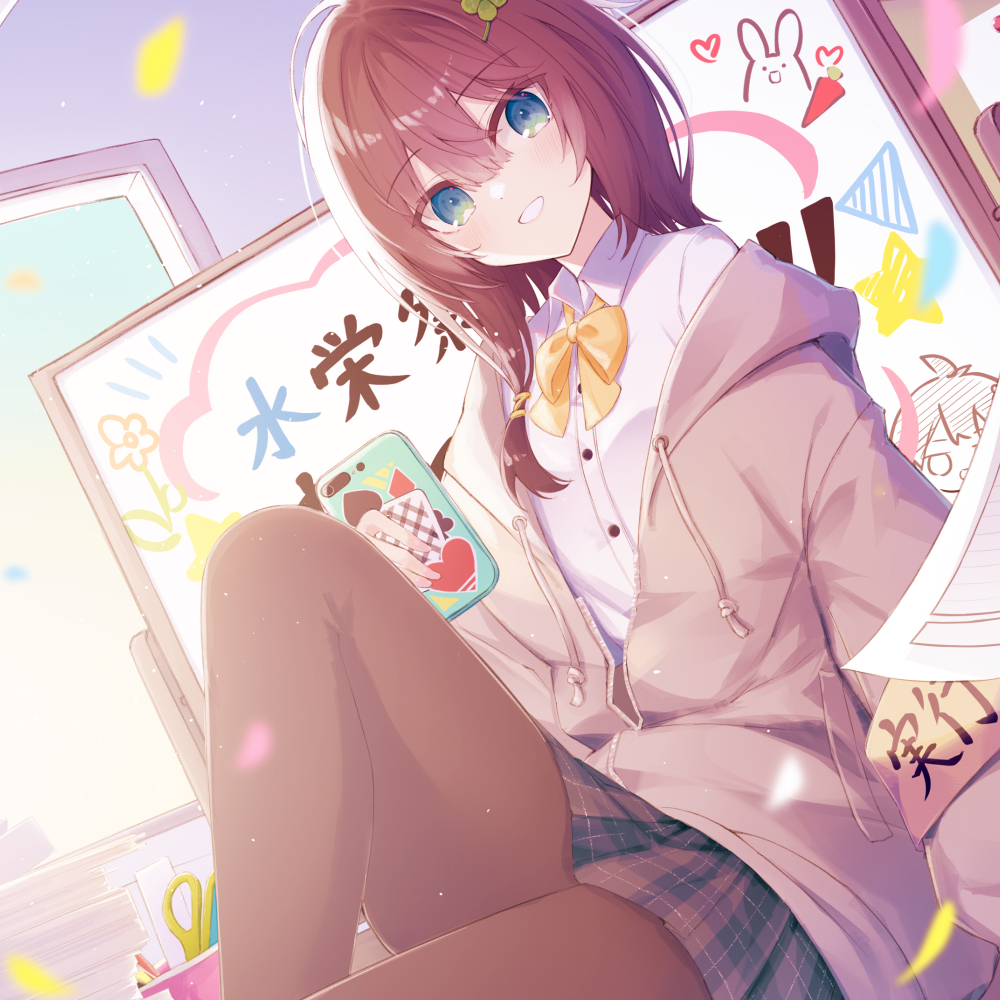 気だるげ清楚で有能秘書っぽい後輩JKちゃんに、ゆるーくえっちに迫られまくる青春実行委員性交♪