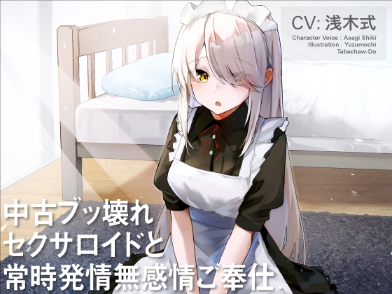 中古ブッ壊れセクサロイドと常時発情無感情ご奉仕