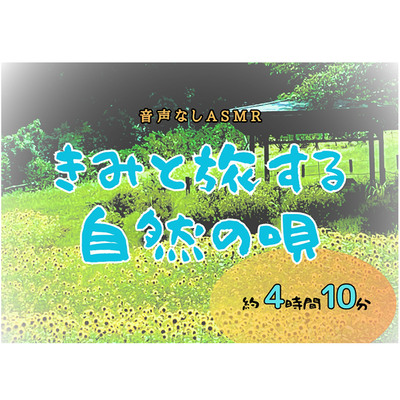 【音声なし】きみと旅する自然の唄【自然環境音ASMR】