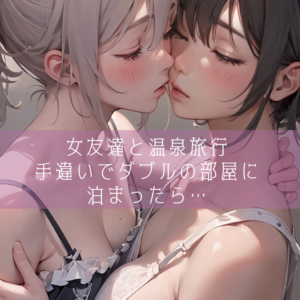 【百合】女友達と温泉旅行　手違いでダブルの部屋に泊まったら…
