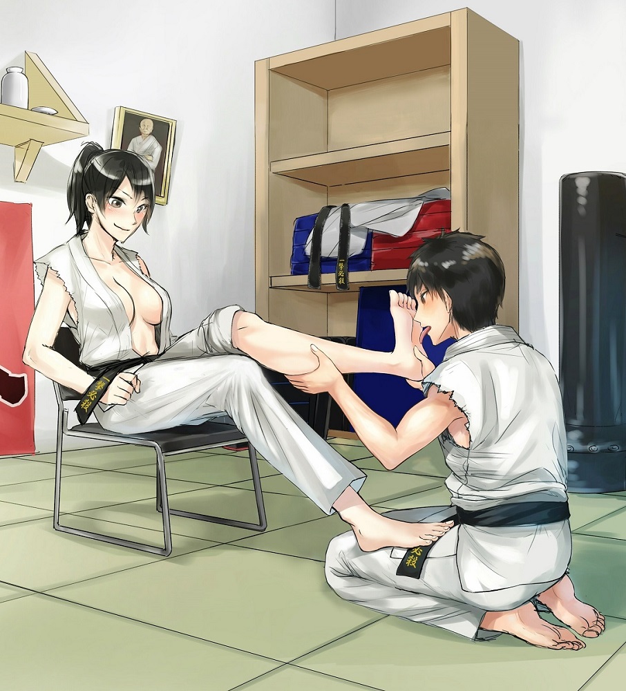 麻里先輩　足裏マッサージ