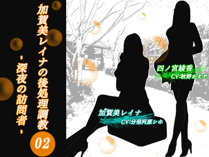 加賀美レイナの後処理調教02 ー深夜の訪問者ー