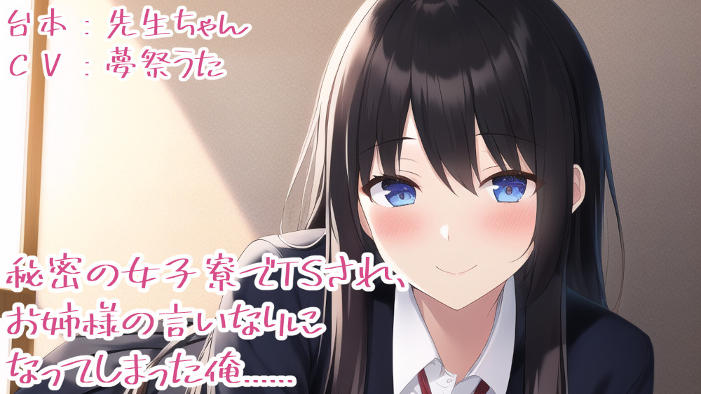 秘密の女子寮でTSされ、お姉様の言いなりになってしまった俺……