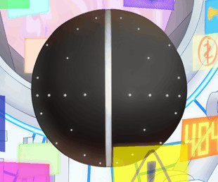 中ボスの黒い球体がちょっと懐いてくるボイス
