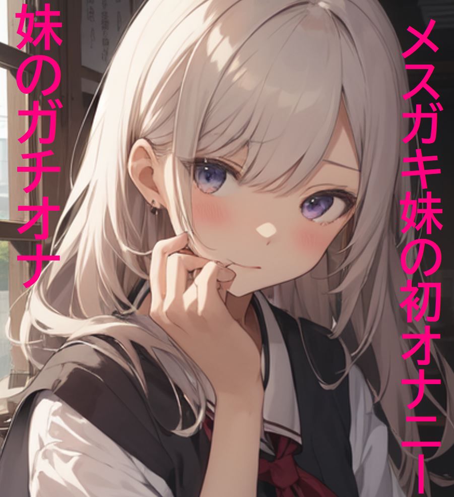 【妹のガチオナ】10代少女で発育途中！妹の初めてのオナニーボイス！