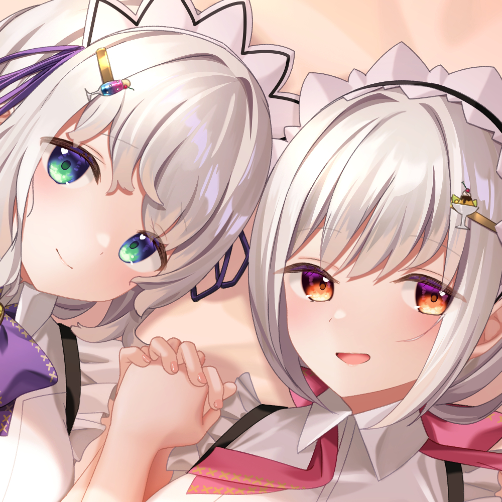 愛玩おま◯こメイド。貴方専属の"双子メイド"と両耳舐め子作りえっちをする夢の日々