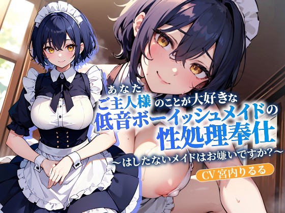 ご主人様(あなた)のことが大好きな低音ボーイッシュメイドの性処理奉仕～はしたないメイドはお嫌いですか？～