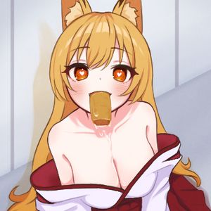 狐娘とイチャラブちゅっちゅな媚び媚び主従ックス