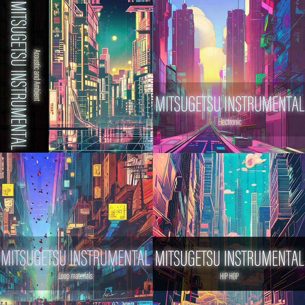 BGM素材集|BGM asset pack_MITSUGETSU INSTRUMENTAL_COMPLETE BUNDLE