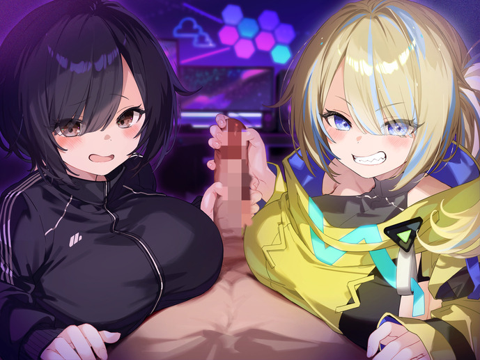 【Wヒロイン?/28日間限定どスケベ差分特典】カワボな人気Vtuberとオフパコ～中身はコミュ障、けどオホ声上げる性欲ビーストでした～