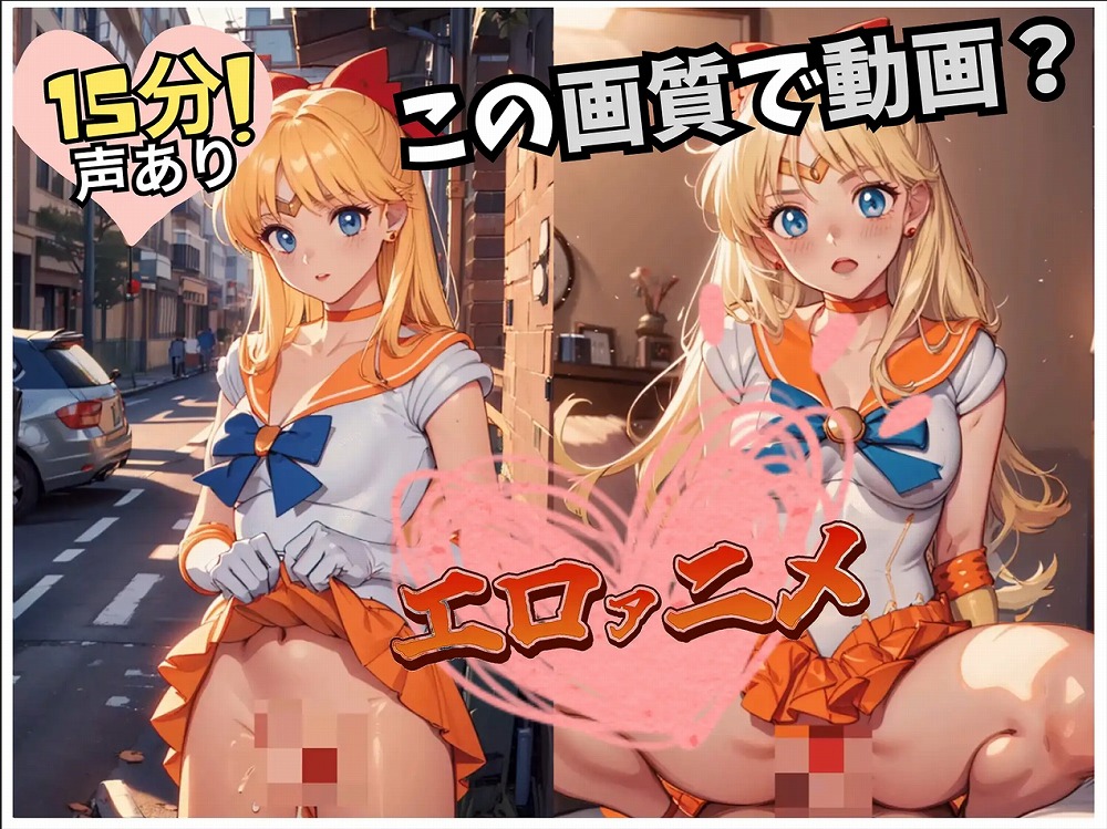 【15分動画】セーラー戦士のえっつぃ動画（美奈〇編）