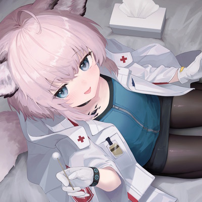 【二次創作ASMR】ススーロの耳かき癒しASMR～ドクター、疲れがたまってるの?なら...私が癒してあげる～