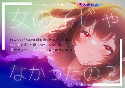 女の子じゃなかったの?～知らないうちにお持ち帰りされていた私はちんぽをずっと擦りつけられながら男であることを分からせられて犯されました～【アドリブ男の娘作品】