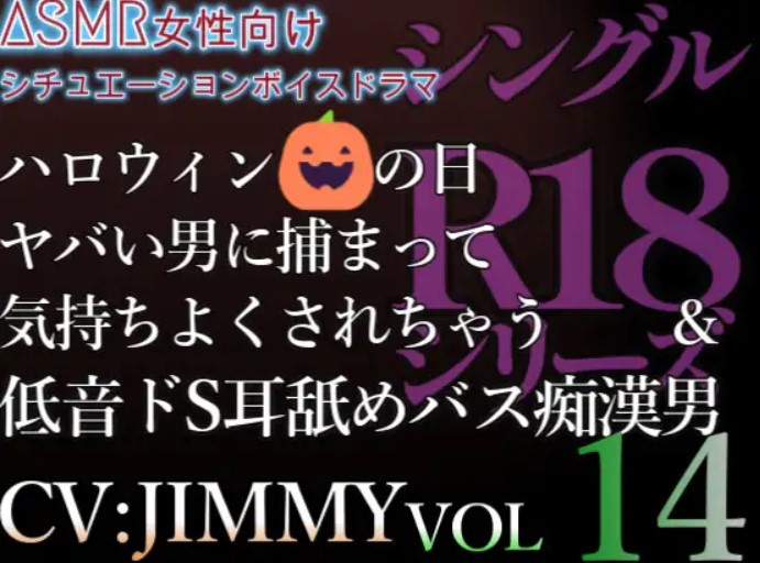 VOL14 シングルR18シリーズ【CVJIMMY】 合計28分超え 超低音で危険なドS男からの痴○&amp;強○的性行為