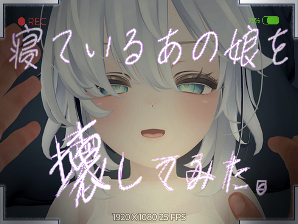 寝ているあの娘を壊してみた。VR