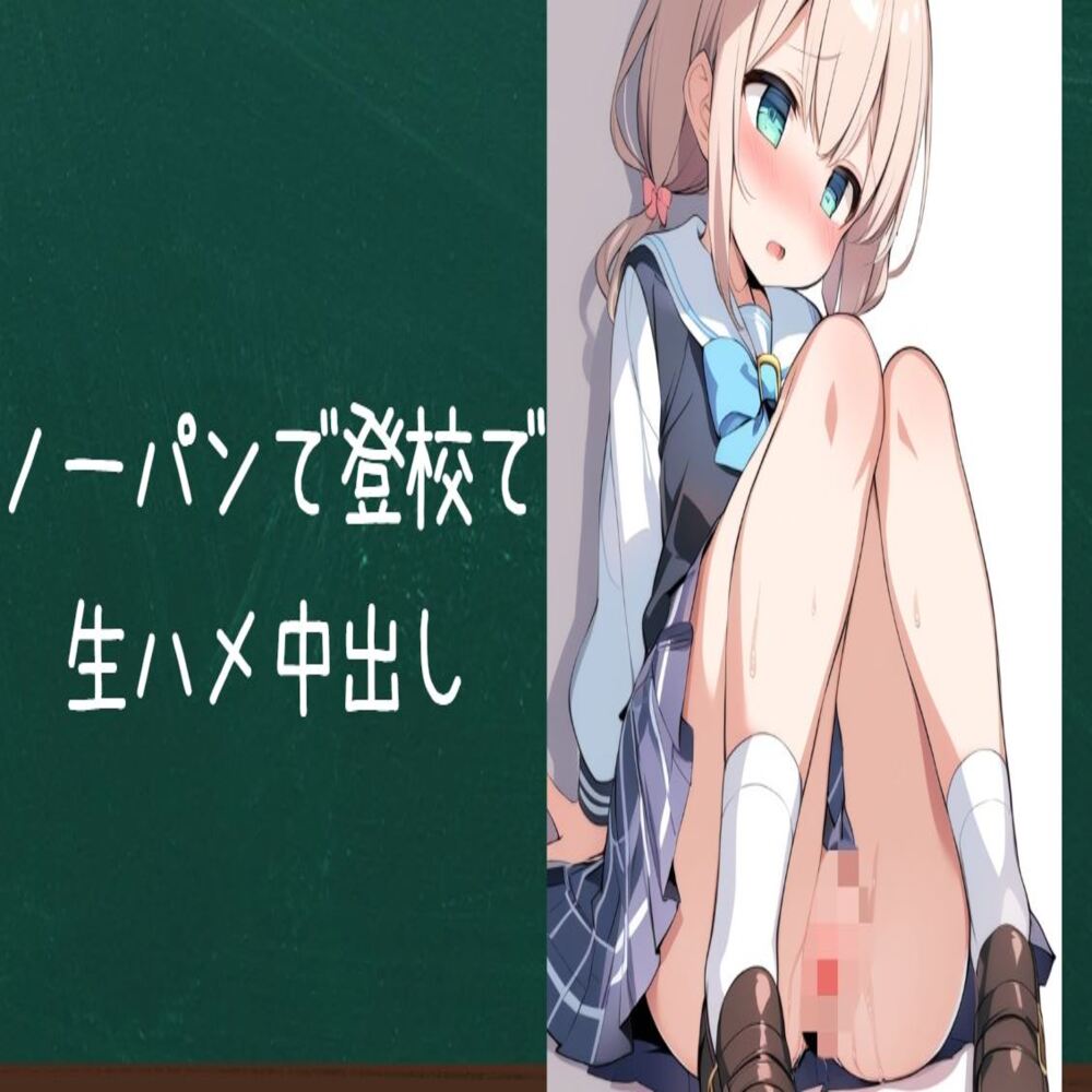 性欲が強い女の子がノーパン登校で生ハメ中出し
