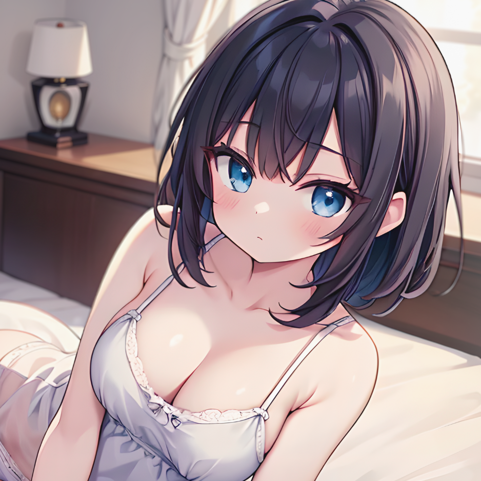 【KU100】ボクっ娘のダウナーな先輩と布団の中で密着セックス