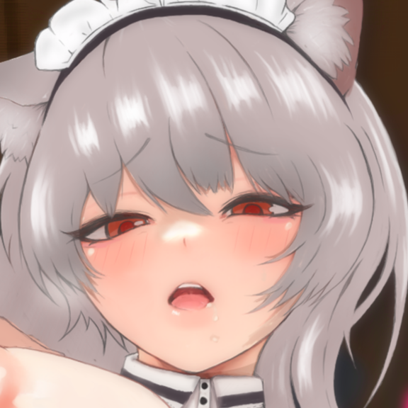【高身長・デカ乳・デカちんぽ】発情期のデカふたなり獣耳メイドさんに主従逆転で犯される。