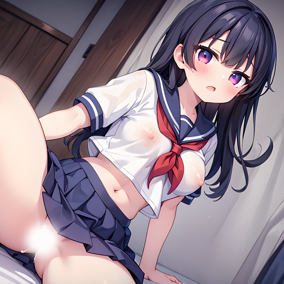 【KU100】同級生女子がオナニーしてるのを目撃したら…