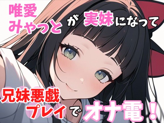 【実録オナニー】激カワボ！「お股のあたりがムズムズして変なの～お兄ちゃん教えて～」唯愛みゃっと！がアナタの実妹になって兄妹悪戯プレイでオナ電！
