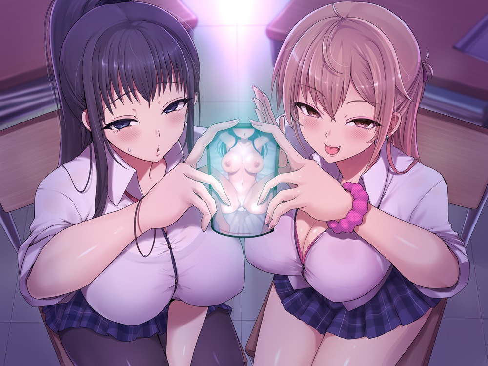 意地悪後輩(堕ち済)&amp;真面目先輩(堕ち済)の寝取られ彼女奪還!!誘惑ゲーム♪～負けオナグセつけられながら敗北射精しろっ♪～