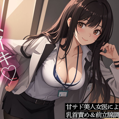 甘サド美人女医による乳首責め&前立腺調教