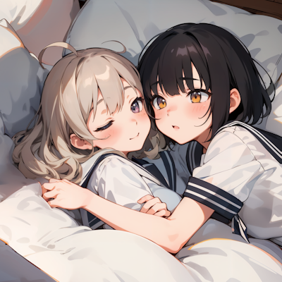 【幼馴染百合／初体験】～キミと雨音に抱かれて～