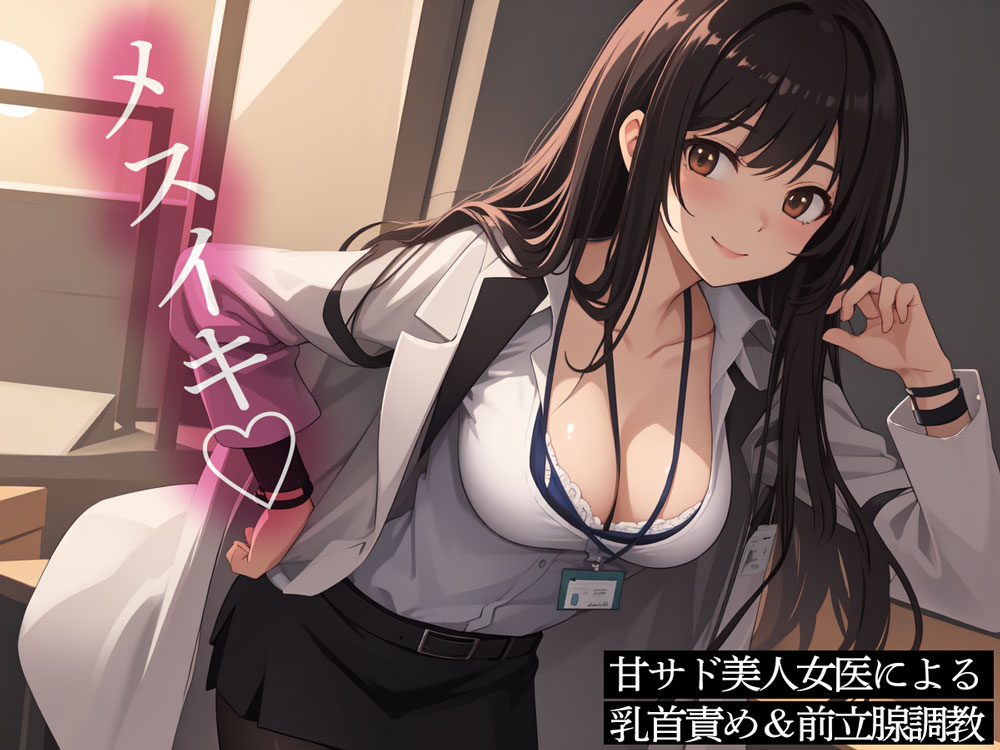 甘サド美人女医による乳首責め&amp;前立腺調教