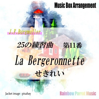Burgmuller　「25の練習曲」より　「第1１番 せきれい」 Music Box ver.