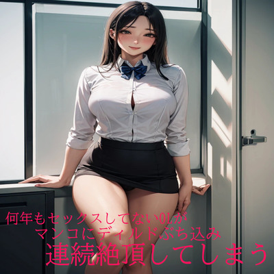 何年もセックスしてないOLがマンコにディルドぶち込み連続絶頂してしまう　サンプル