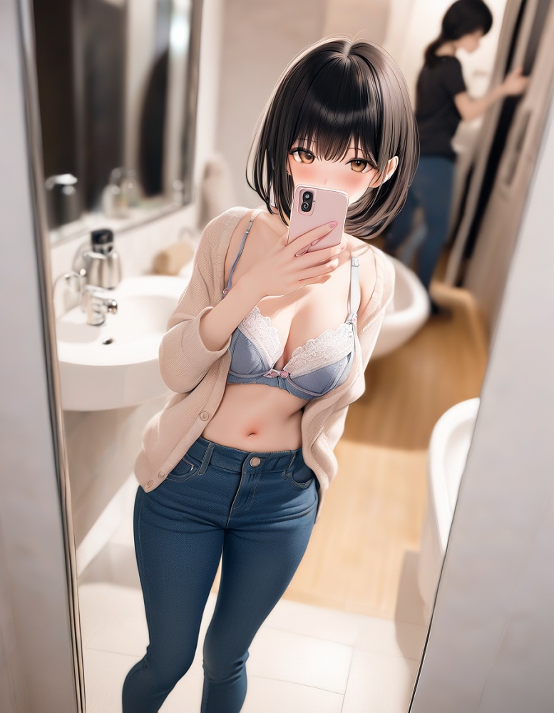公衆トイレでオナニー 20代後半 OL