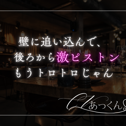 壁に追い込んでひたすらピストンする音声