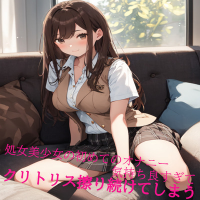 処女美少女の初めてのオナニー 気持ち良すぎてクリトリス擦り続けてしまう サンプル