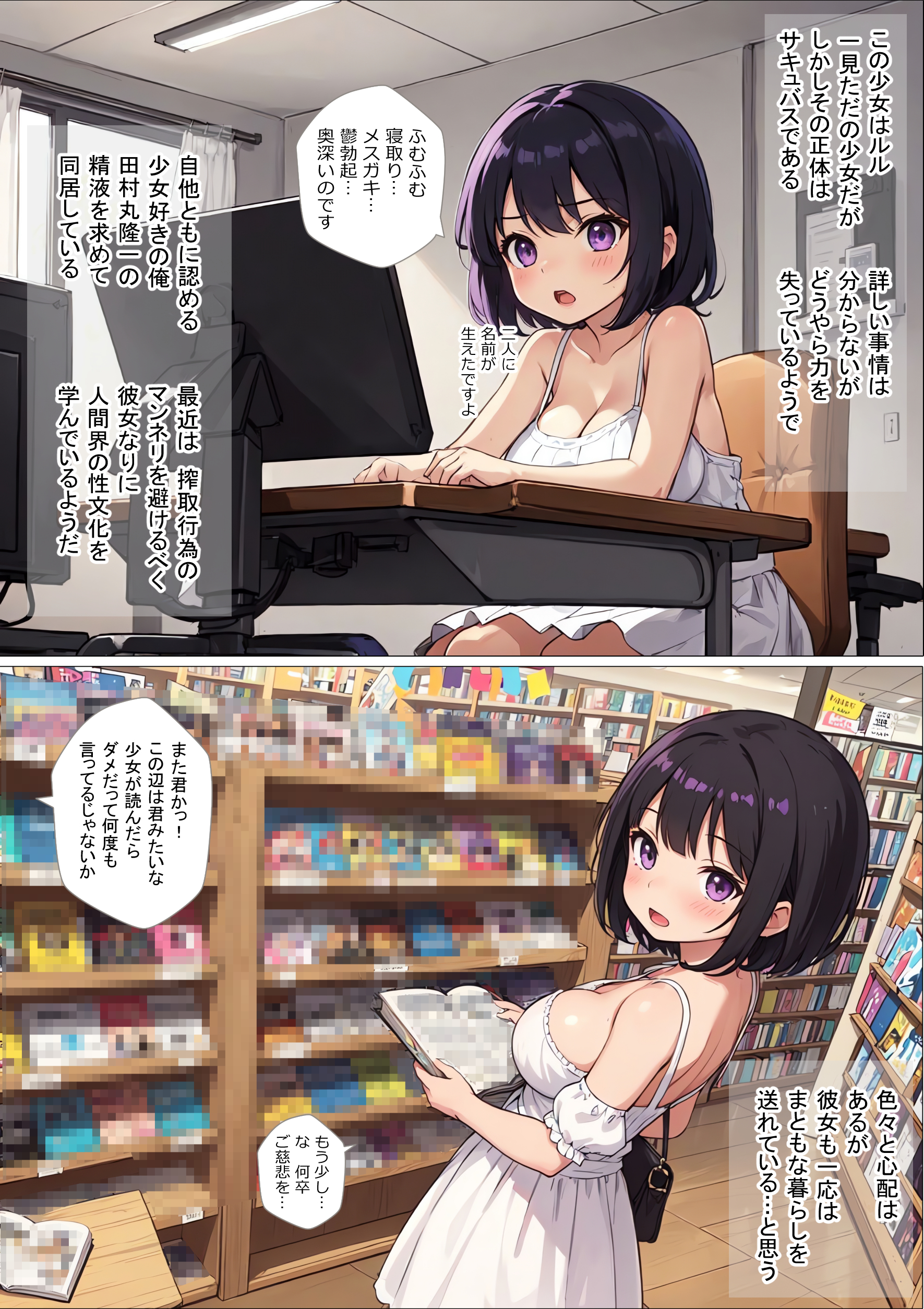 サキュバスしょうじょ⁉のご訪問2～お友達編～