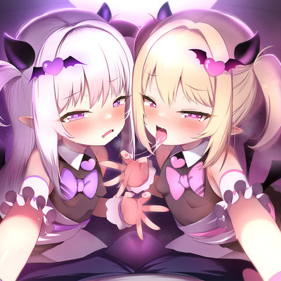 メスガキサキュドル姉妹を快楽分からせ教育～ガチツヨチンポで媚び媚びおほイキザコマンコ化～