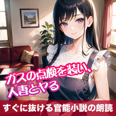 ガスの点検を装い、人妻とヤる【すぐに抜ける官能小説の朗読】