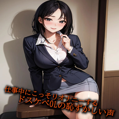 仕事中にこっそりオナニーするドスケベOLの恥ずかしい声 サンプル