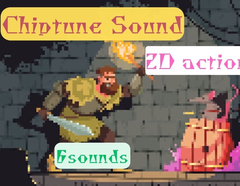 Chiptune sound 2D action style vol.1