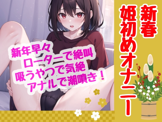 【実演】新春早々‼️オナニーの狂い咲き‼️姫初めはローター×吸うやつ×アナルで✨潮噴き、気絶、仰け反りアクメで今年も一年明るくスタート✨【41分】