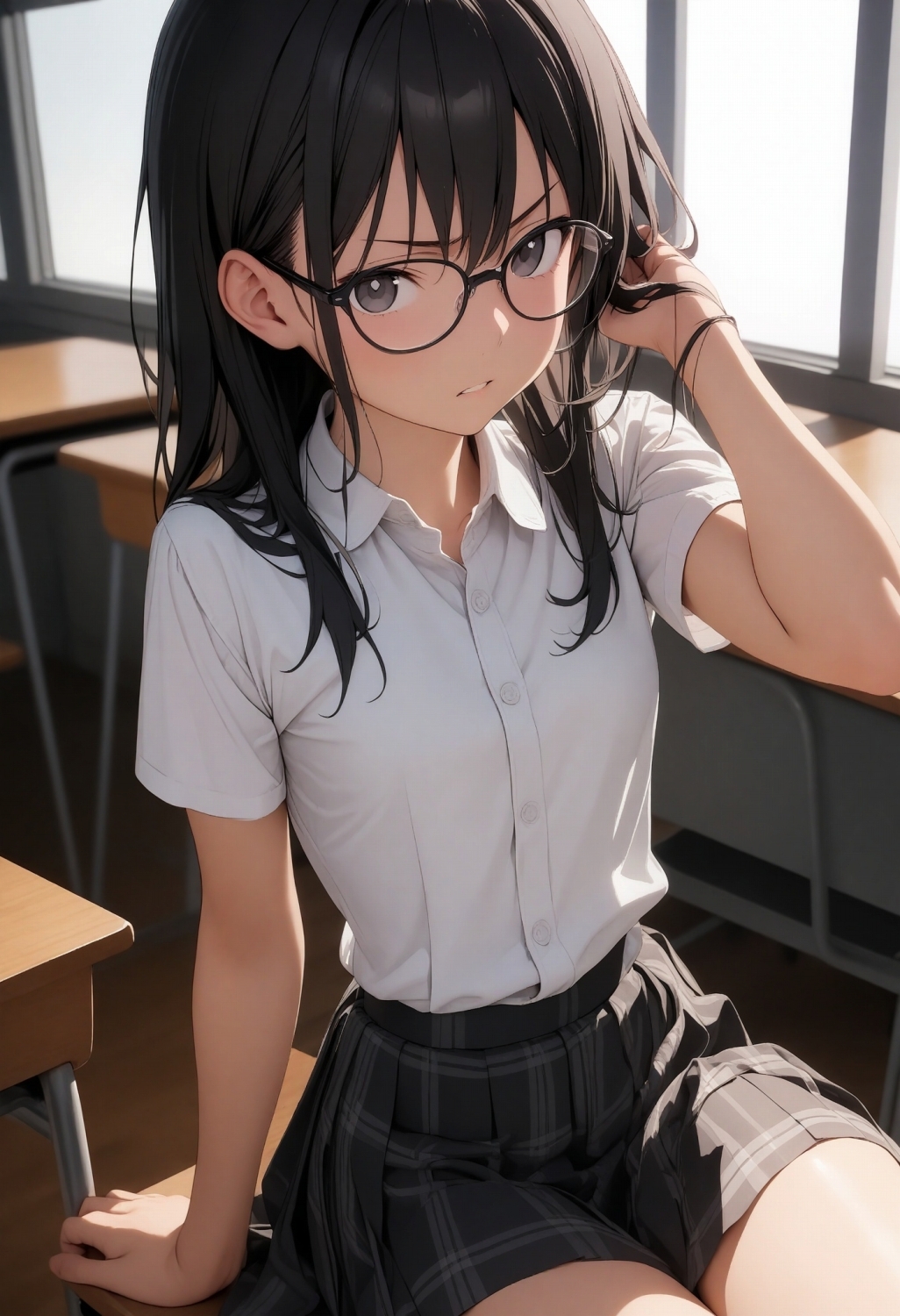 強気な美少女たちが堕ちるまで（サンプルCG 32枚）