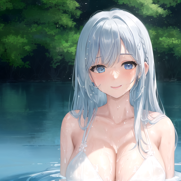 精霊の泉に婚約指輪を落としたら爆乳美女と孕ませエッチが出来てしまった話【金の斧 銀の斧/エロ童話/バイノーラル】