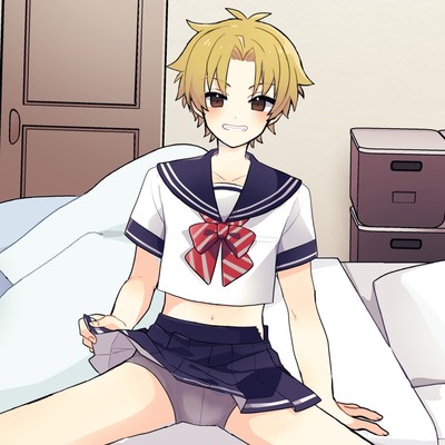 俺のことを男の娘好きだと勘違いした後輩が雑な女装で誘惑してきた！