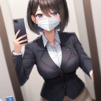公衆トイレでディルドオナニー　25歳　OL