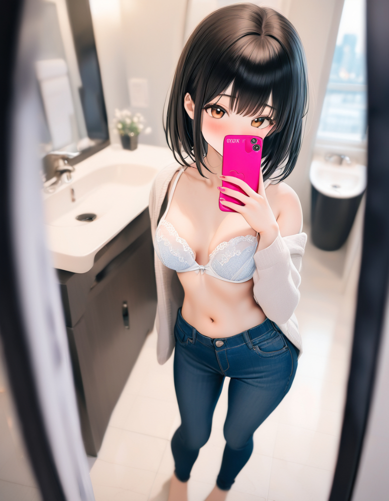 公衆トイレでオナニー　21歳　JD