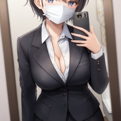 公衆トイレでオナニー　24歳　主婦