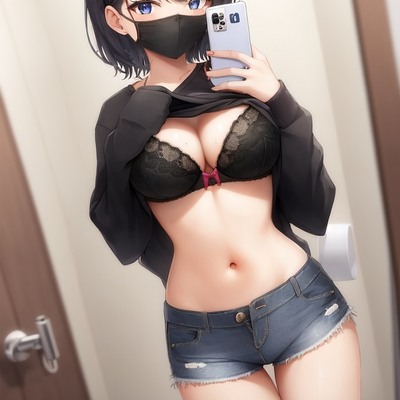 公衆トイレでオナニー 19歳