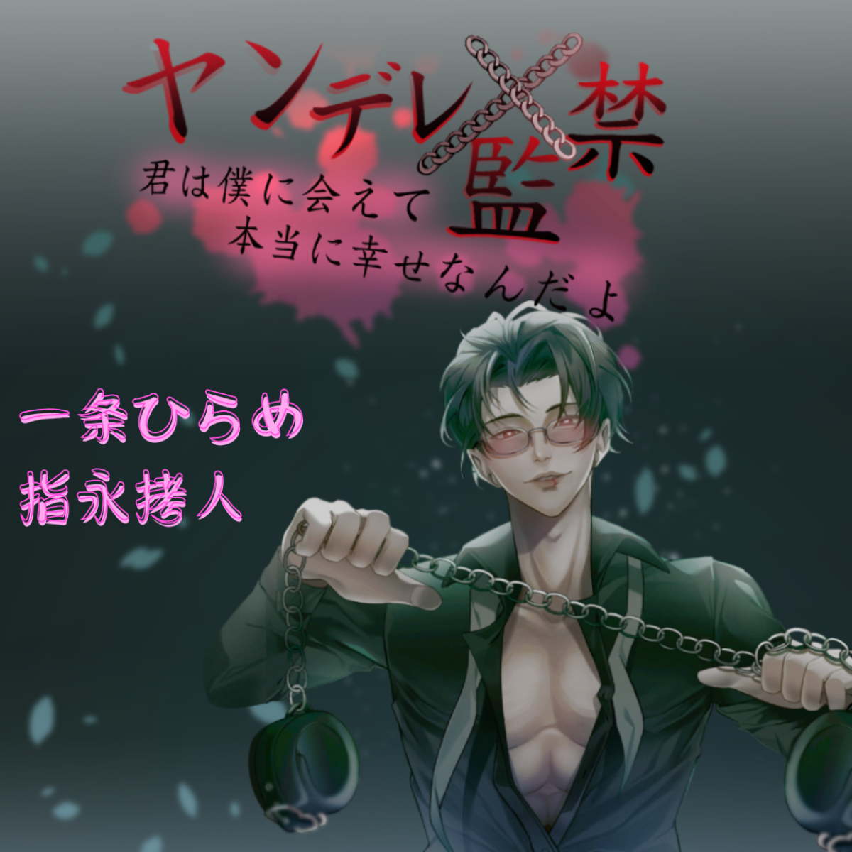体験版【ヤンデレ×監禁】君は僕に会えて、本当にラッキーなんだよ (CV.一条ひらめ、指永拷人)