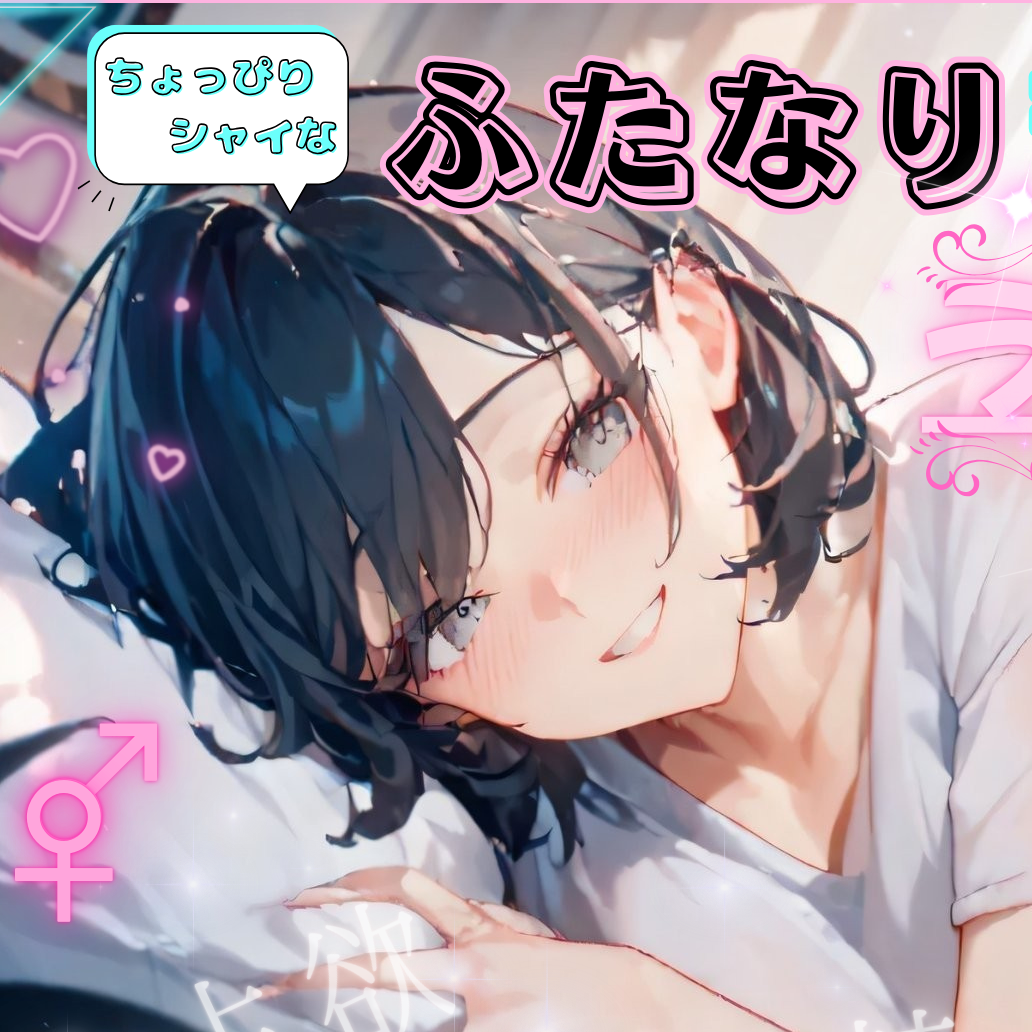 【こだわり効果音×甘々&ハード責め】ふたなり彼女とラブラブエッチ