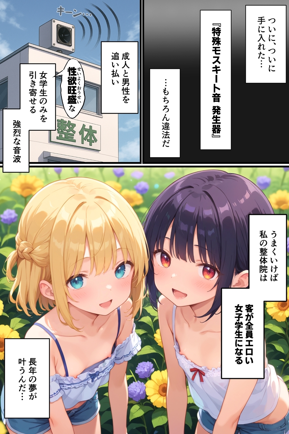 整体院を改造したらエロい美少女しか来なくなったので好き放題ヤります。