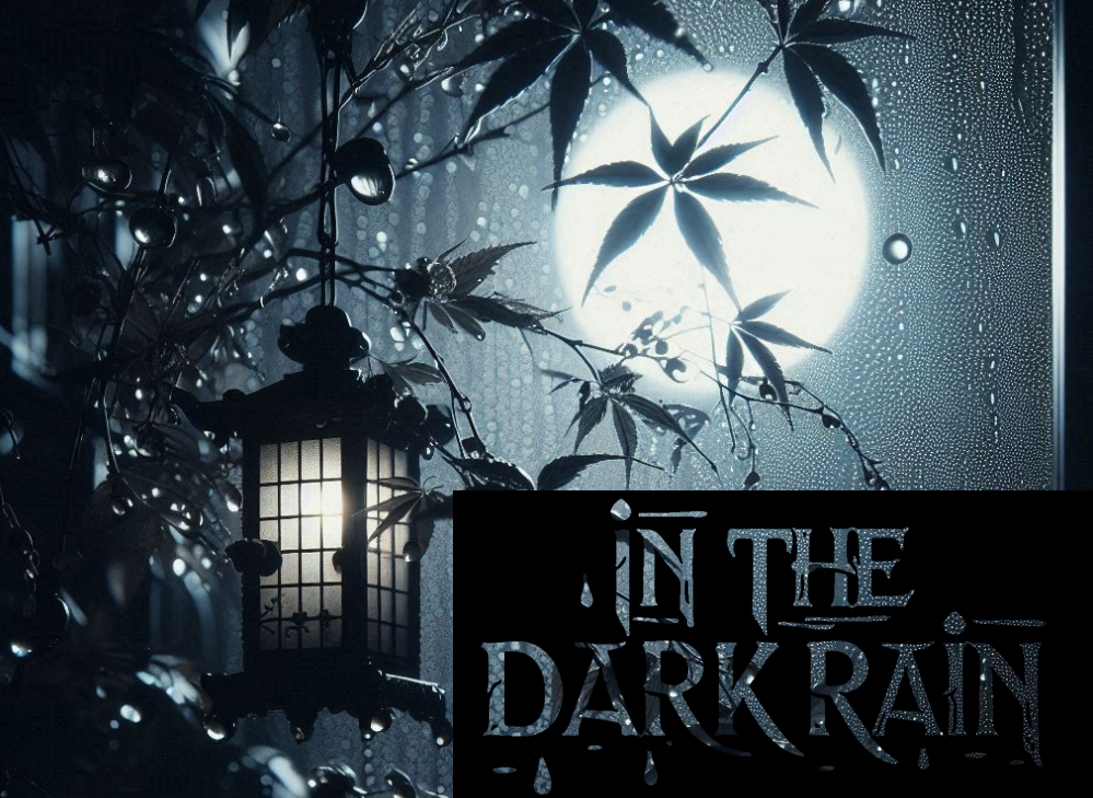 In the dark rain